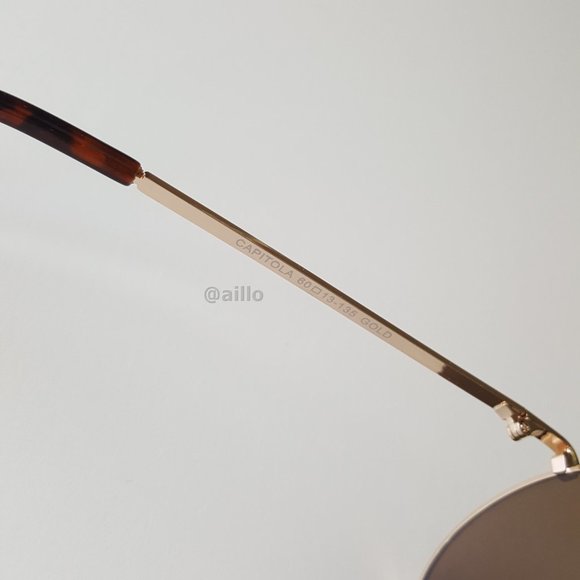 Lucky 🍀 Brand CAPITOLA GOLD Aviator Sunglasses - Picture 7 of 9